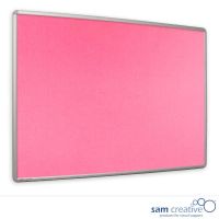 Tableau d’affichage Pro rose bonbon 45x60cm