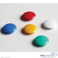 Wonday Aimant rond pour tableau magnétique diamètre 30 mm - Coloris  assortis - Lot de 10 - Entretien & Accessoires Tableaux Blancsfavorable à  acheter dans notre magasin